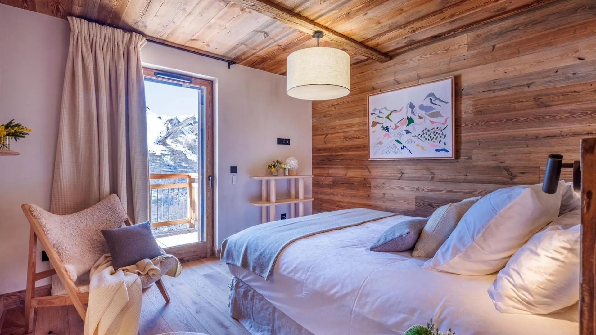 Chalet De Luxe A Saint Martin De Belleville - Acces Piste - Sauna - Cinema - Parking Inclus - Fr-1-344-1166