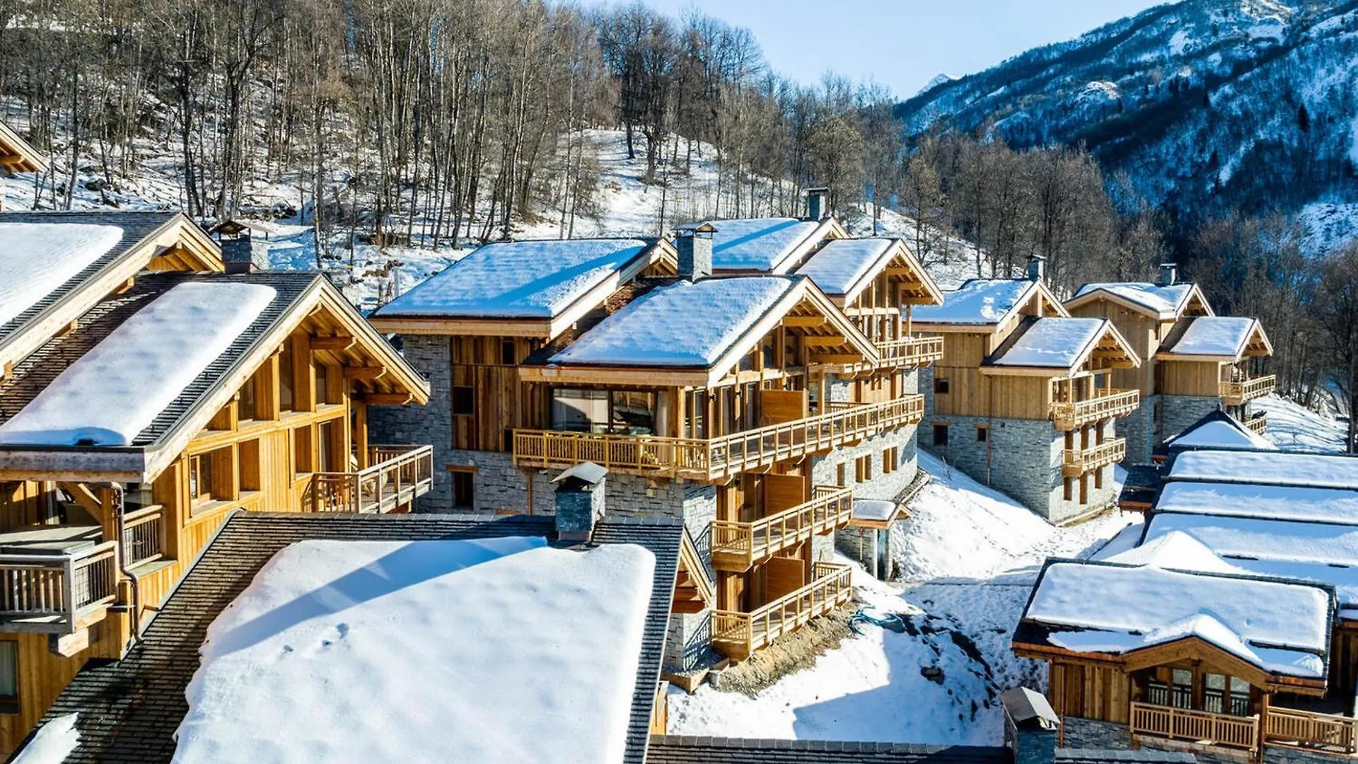 Chalet De Luxe A Saint Martin De Belleville - Acces Piste - Sauna - Cinema - Parking Inclus - Fr-1-344-1166